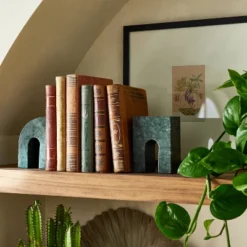 Marble Bookend Green - Opalhouse⢠Designed With Jungalowā¢