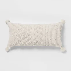 Oversize Embroidered Textured Lumbar Throw Pillow - Opalhouse™ -Opalhouse Sales Store GUEST 399aa876 36d6 4b87 961b 9076fb8d1e43