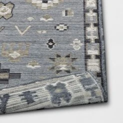 7'x10' Tapestry Rectangular Woven Outdoor Area Rug Gray - Opalhouse™ -Opalhouse Sales Store GUEST 3d63a080 35c1 4b18 87d0 49bd82241939