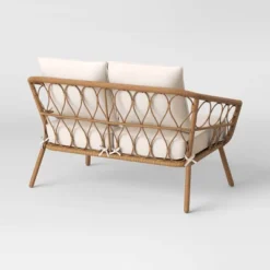 Britanna Patio Loveseat, Outdoor Furniture - Natural - Opalhouse™ -Opalhouse Sales Store GUEST 3e5f70ee 1fe6 4751 87aa 639e042763e5