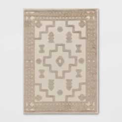 Outdoor Rug Tufted Geo Cream - Opalhouse™ -Opalhouse Sales Store GUEST 49e6bb09 0e02 4851 b531 751f7cacccfd