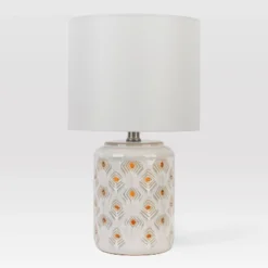 Diamond Cutout Table Lamp With Lit Base - Opalhouse™ -Opalhouse Sales Store GUEST 60da54ce 0527 407f a2b6 270a9b9bd46a