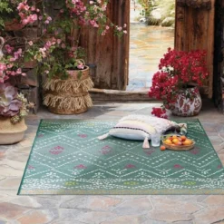 5' X 7' Outdoor Rug Global Aqua - Opalhouse™ 5 5' X 7' Outdoor Rug Global Aqua - Opalhouse™ -Opalhouse Sales Store GUEST 936c44a1 952b 47a4 8745 a9387e952bdc