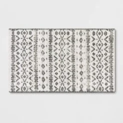 Diamond Printed Accent Aztec Rug Black - Opalhouse™ -Opalhouse Sales Store GUEST 9a5f0d3a 6dc0 4cc2 a7e1 7c16bb3d54a2