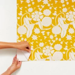 Idris Flower Wallpaper Pharaoh Gold - Opalhouse™ Designed With Jungalow™ 5 Idris Flower Wallpaper Pharaoh Gold - Opalhouse™ Designed With Jungalow™ -Opalhouse Sales Store GUEST afa3c2c7 d4a3 4da6 989a 5ea8e7d3bc25