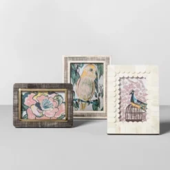 5" X 7" Scratched Bone Photo Frame Light Brown - Opalhouse™ -Opalhouse Sales Store GUEST d208eaa2 2cc2 41d8 828d 4840fa5472f7