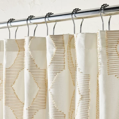 In The Name Of Love Clipped Shower Curtain White - Opalhouse™ Designed By Jungalow™ 1 In The Name Of Love Clipped Shower Curtain White - Opalhouse™ Designed By Jungalow™