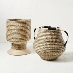 Seasgrass And Bamboo Woven Pedestal Vase - Opalhouse™ Designed With Jungalow™ 5 Seasgrass And Bamboo Woven Pedestal Vase - Opalhouse™ Designed With Jungalow™ -Opalhouse Sales Store GUEST f40310db 34b9 40f3 aeb2 f7887abcfcc9