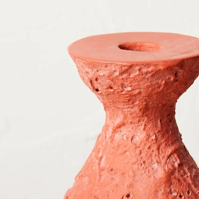 Tall Clay Taper Candle Holder Red - Opalhouse™ Designed With Jungalow™ 2 Tall Clay Taper Candle Holder Red - Opalhouse™ Designed With Jungalow™ - Image 2